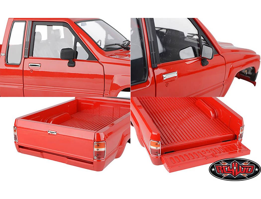 Rc4Wd 1987 Toyota Xtracab Hard Body Complete Set (Red)