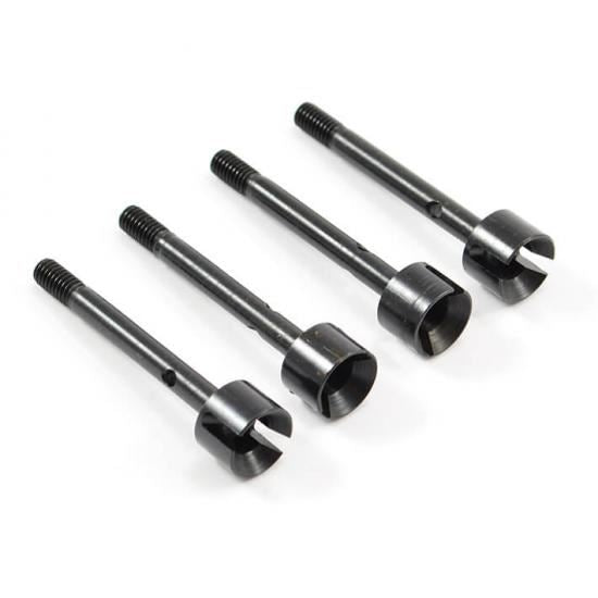 FTX OUTBACK ALUMINIUM WHEEL AXLE EXTRA LONG +5MM (4)