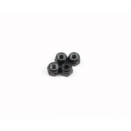 Fastrax M3 Black Locknuts