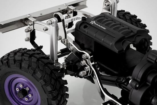 GMADE STAINLESS STEEL HEX BOLT S & NUTS FRO GS01 CHASSIS