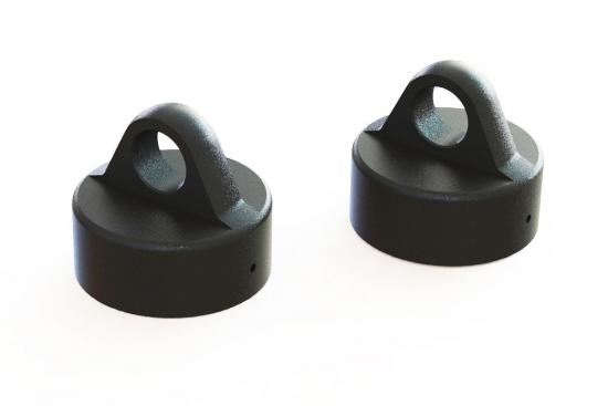 ARRMA Shock Cap Aluminum Black 6S (2)