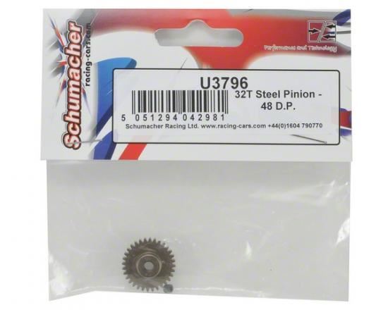 Schumacher 32T Steel Pinion - 48DP