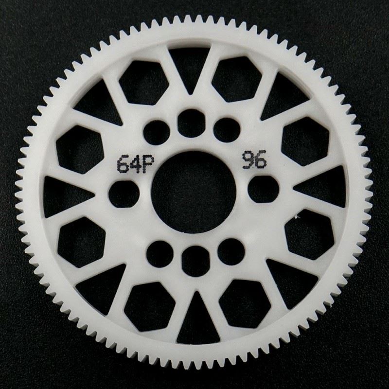 Yeah Racing Competition Delrin Spur Gear 64P 96T For 1/10 On Road Touring Drift