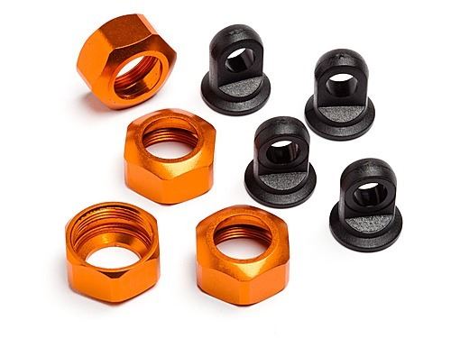 HPI Shock Caps For 101090,101091,101185 +Trophys X4