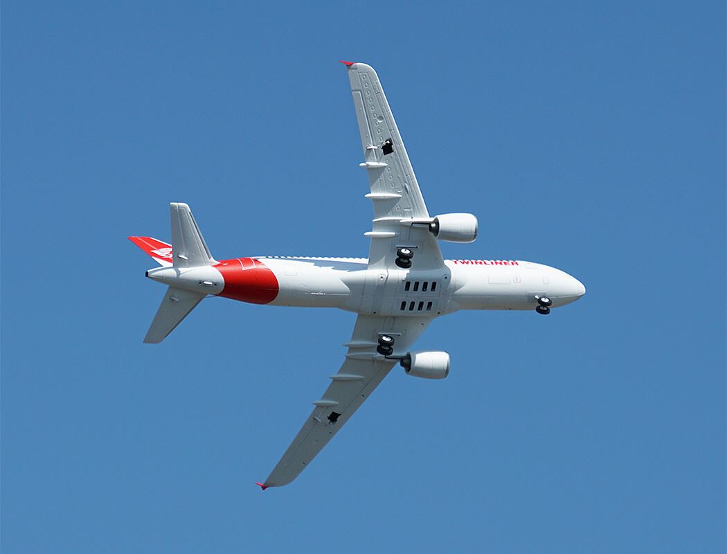 XFLY TWINLINER 40MM EDF JET w/o TX/RX/BATT BASE WHITE