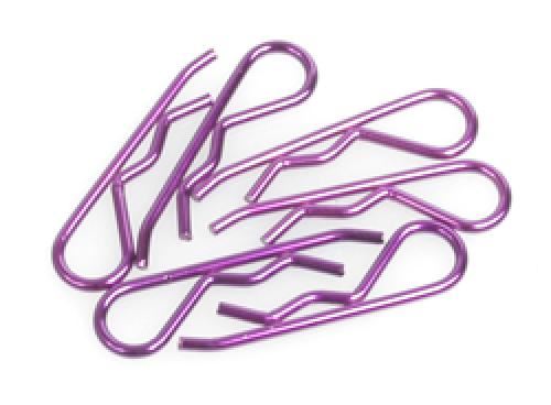Schumacher Body Clip 1/8 - Metallic Purple (6)