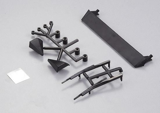 KILLERBODY BLACK PLASTIC PARTS (LANCIA DELTA HF INTEGRALE)