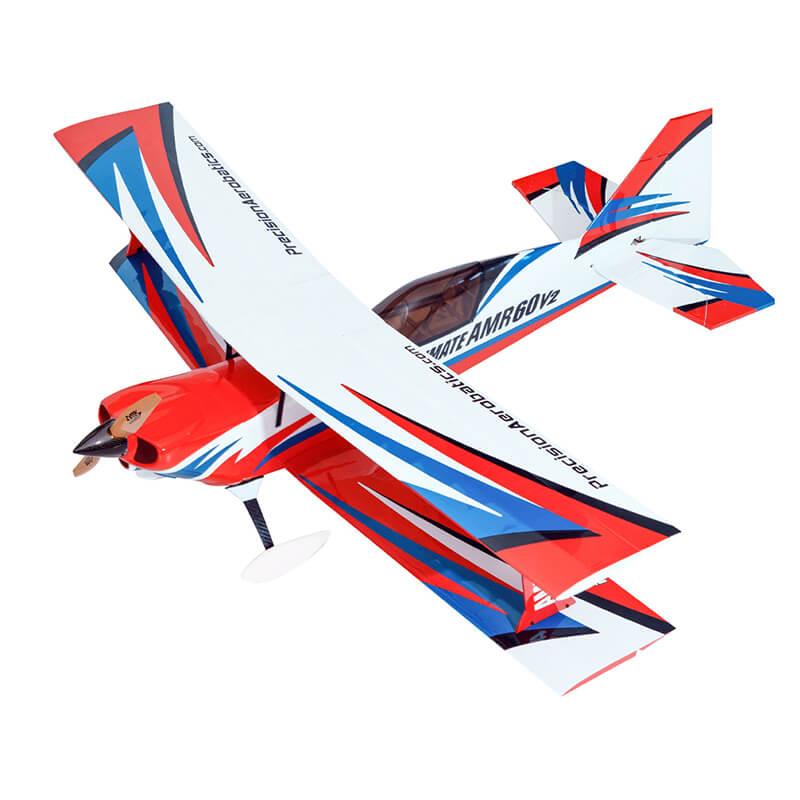 Precision Aerobatics Ultimate Amr 60 - White/Red/Blue