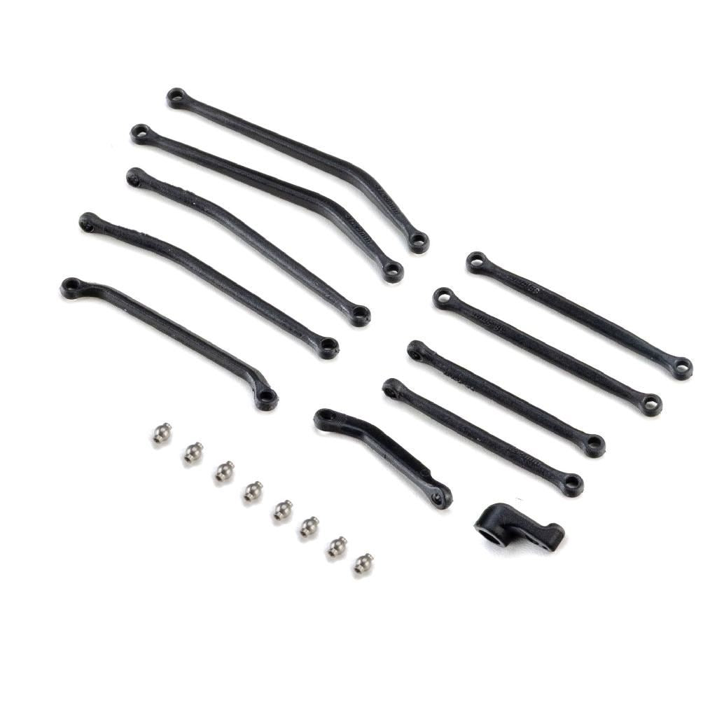 Axial 107Mm Long Wheelbase Link Set, Servo Horn: Scx30 Toyota Taco