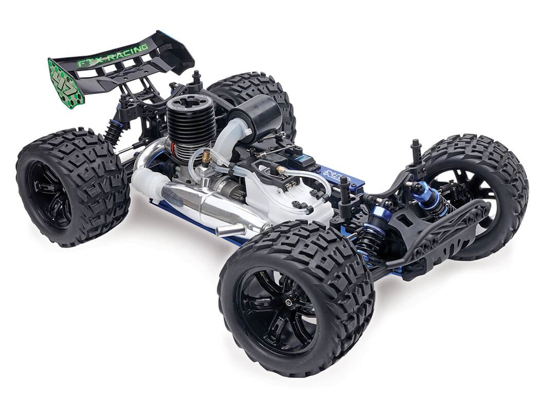 Ftx Khaos 1/10 Nitro 4Wd Truggy Rtr With .21 Engine Orange