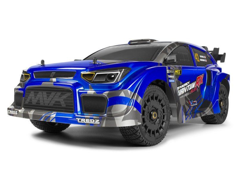 Quantumrx Rally Car Body - Blue