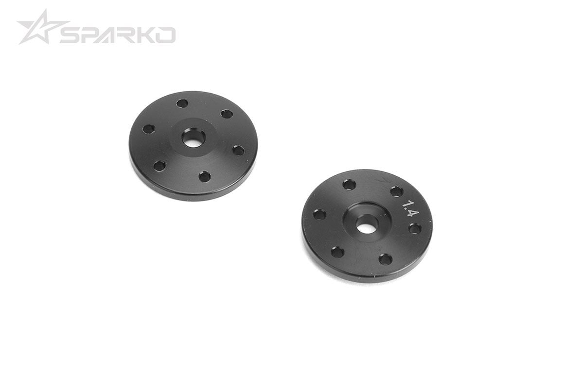 Sparko F8 Big Bore Tapered Shock Piston 6X1.4Mm (2Pcs)