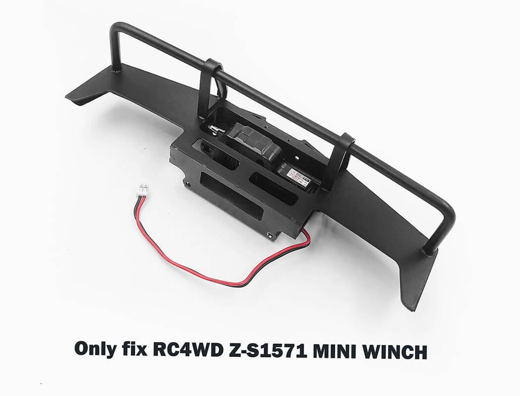 RC4WD THRUST FRONT BUMPER W/IPF LIGHTS FOR 1985 TOYOTA 4RUNNER HARD BODY