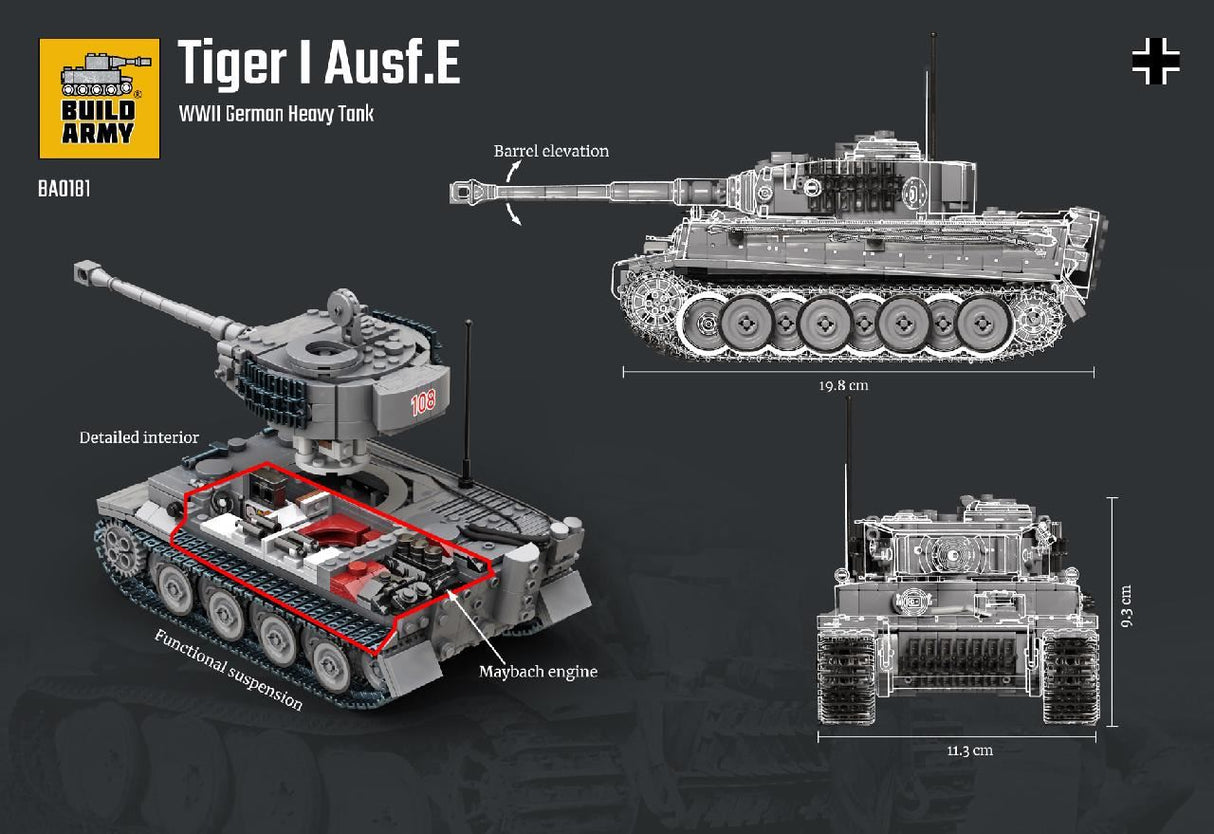 Build Army Tiger 1 Grey