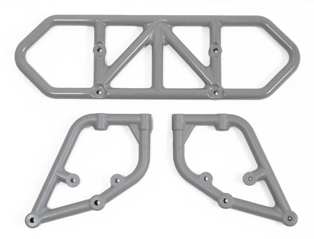 Rpm Rear Bumper For Traxxas Slash 2Wd - Grey