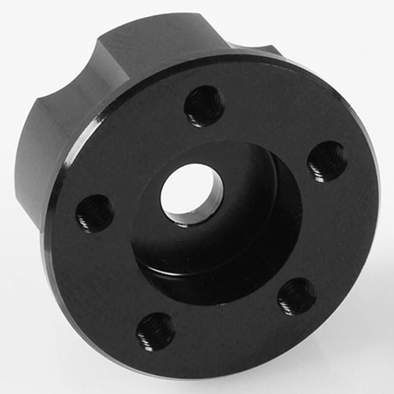 RC4WD 1.9 /2.2 5 LUG STEEL WHEEL HEX HUB +6 OFFSET