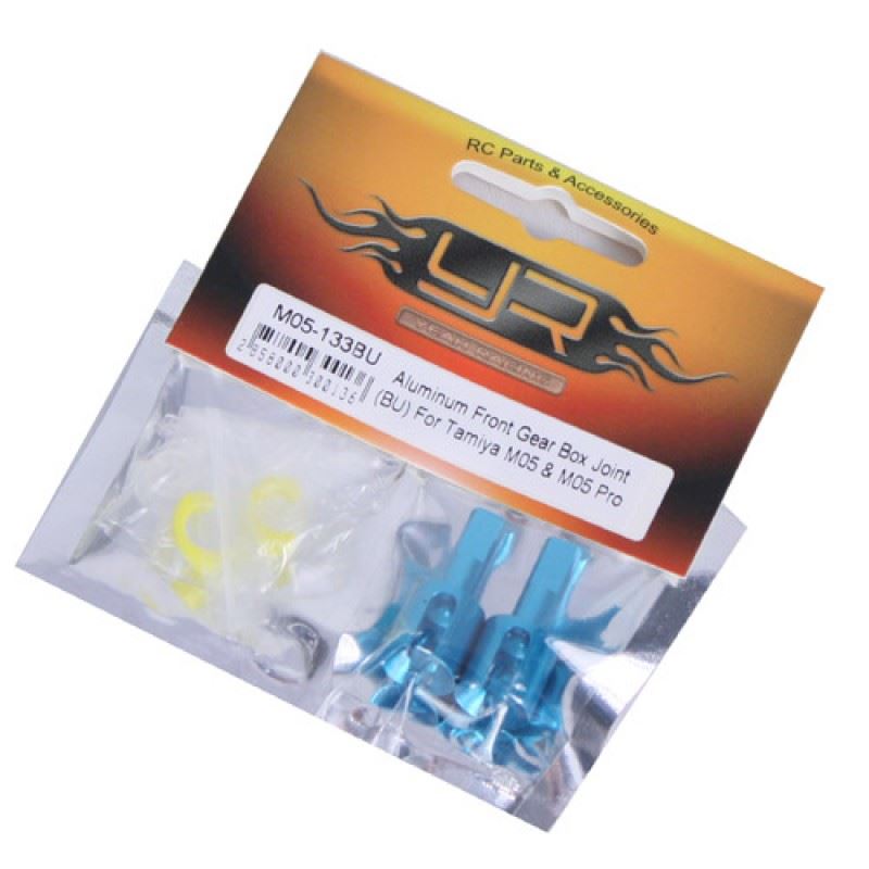 Yeah Racing Aluminum Gear Box Joint Blue For Tamiya M05 M06