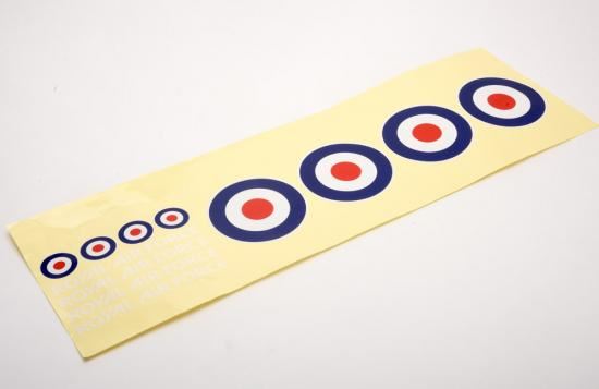 JSM Mini Xcalibur - Decal Set (Red Arrows)