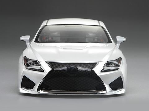 KILLERBODY LEXUS RC F 195MM FINISHED BODY - PEARL WHITE