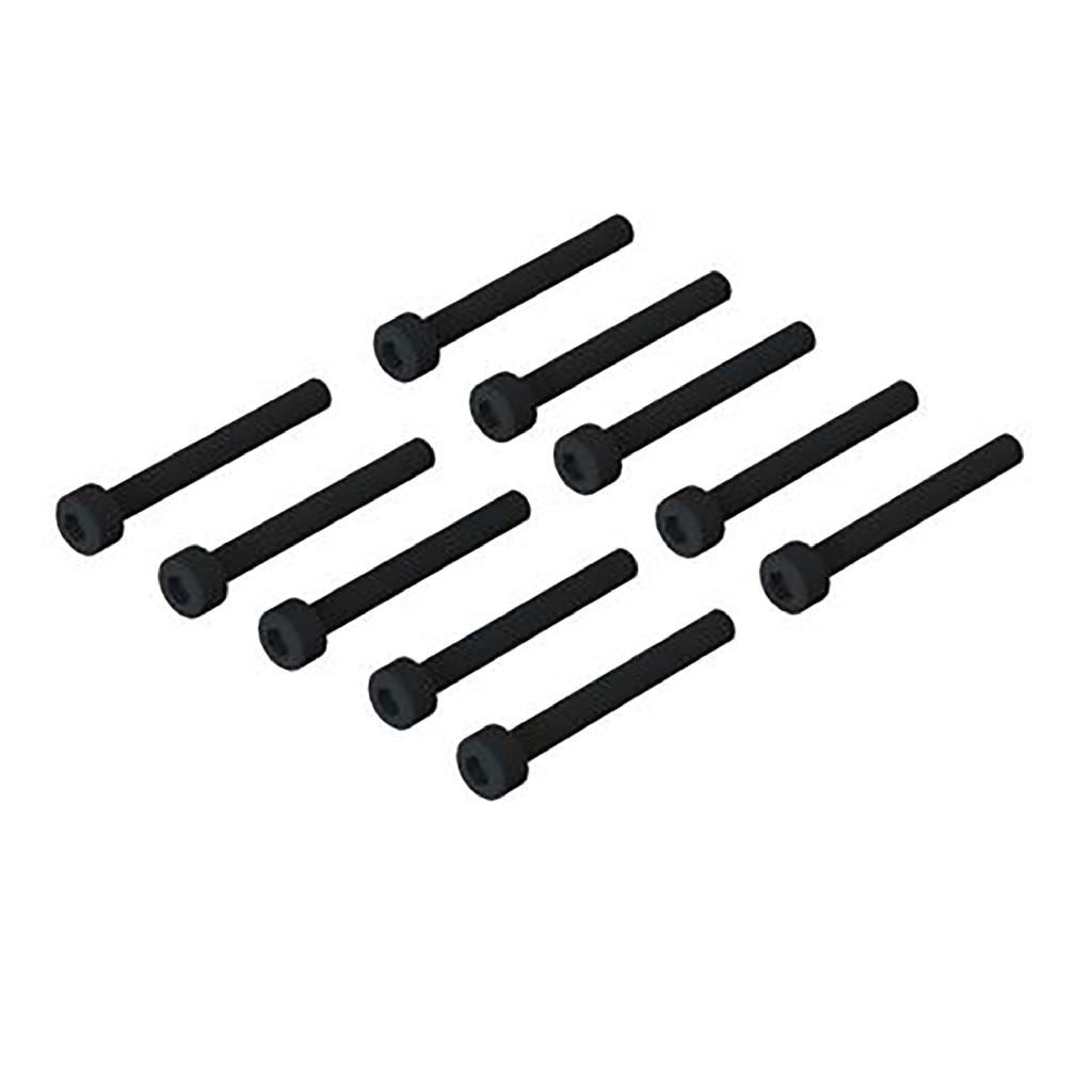 Losi Cap Head Screws, M3 X 20Mm Stl (10)