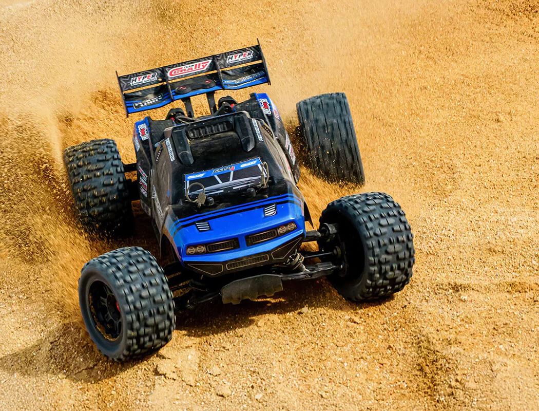 Corally Punisher 4 Brushless 4S Basher Truck Rtr - Blue