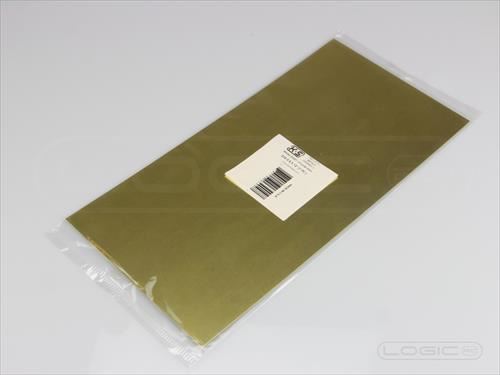 KS 12"x6" Brass Sheet .016 (Pk1)