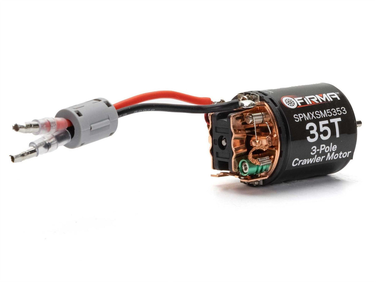 Spektrum Firma 35T Rebuildable 3-Pole Brushed Crawler Motor