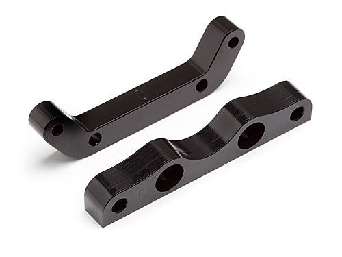 HPI Alum.Suspension Holder (0 Deg) 6061 Trophys (Black