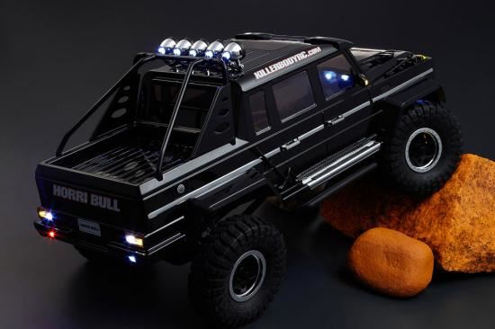KILLERBODY HORRI-BULL 1/10 CRAWLER FINISHED BODY BLACK