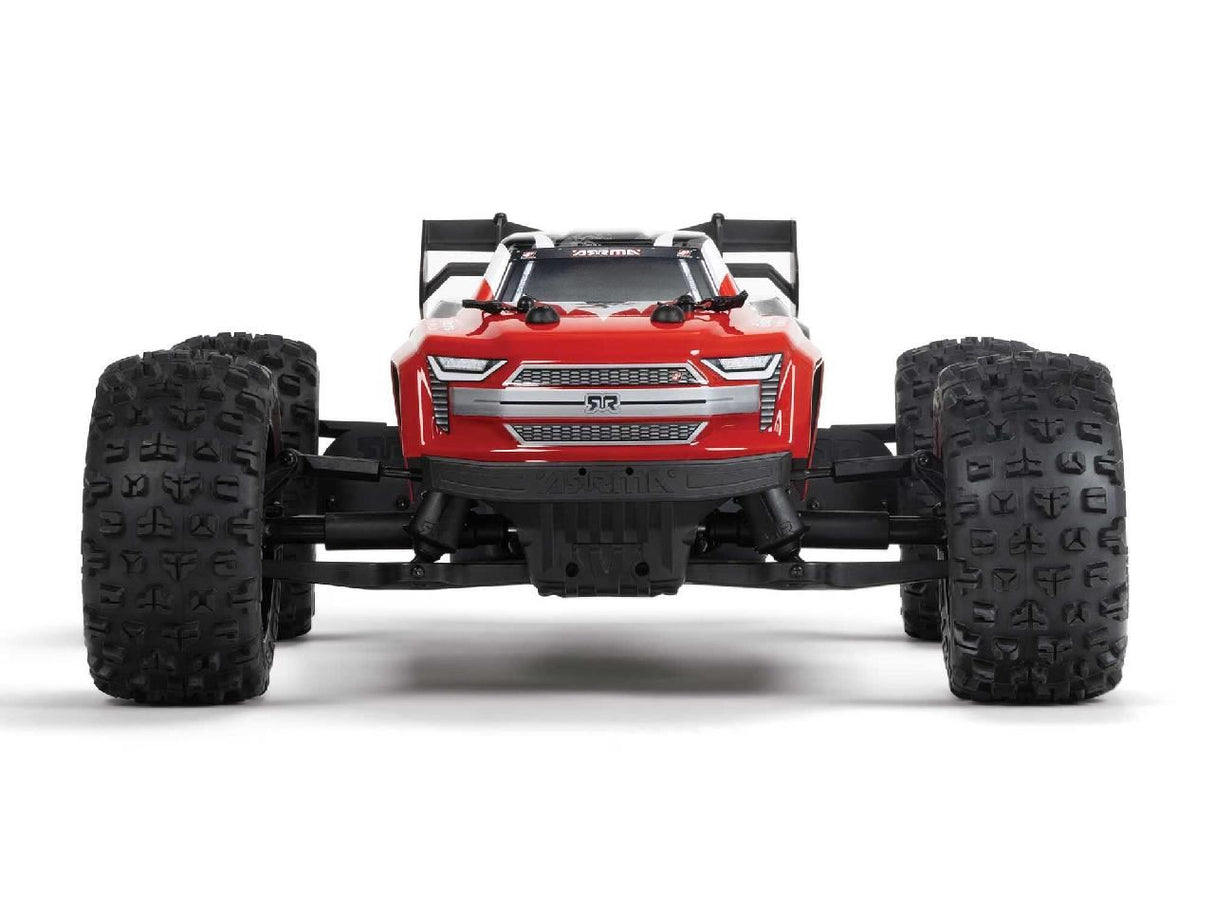 Arrma 1/10 Kraton 4x4 4S BLX Centre Diff Speed MT (Red)
