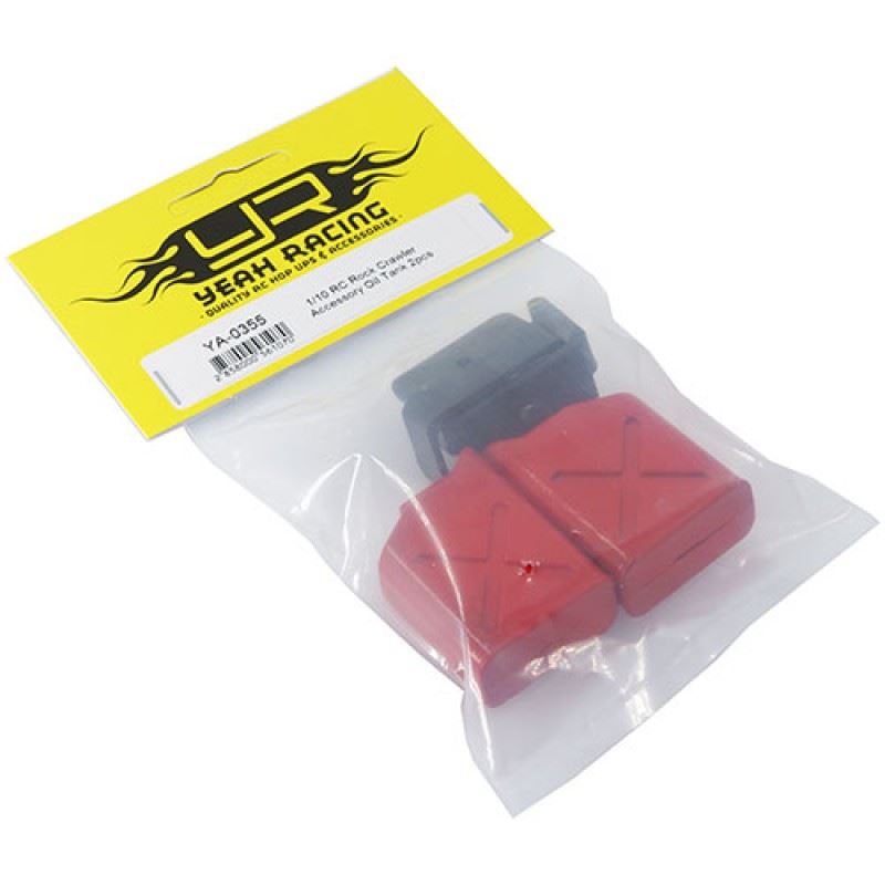 Yeah Racing 1/10 RC Rock Crawler Accessory Oil Tank 2pcs