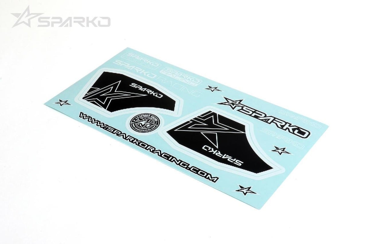 Sparko F8 Wing Sticker-Black And White