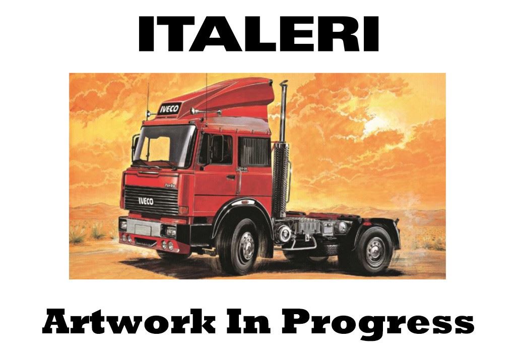 Italeri Iveco Fiat 190.38 Cowboy Truck