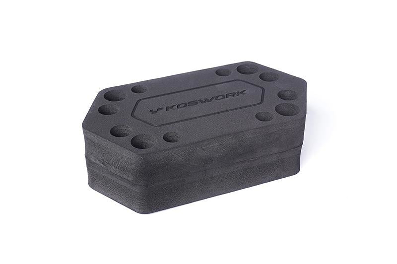 Koswork Foam Car Maintenance Stand H60 206X110Mm (Off-Road 1:10)