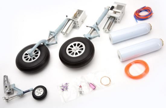 Flying Legends P-51 Mustang (85cc) - Retract Set Complete - Q-FL100/RETSET