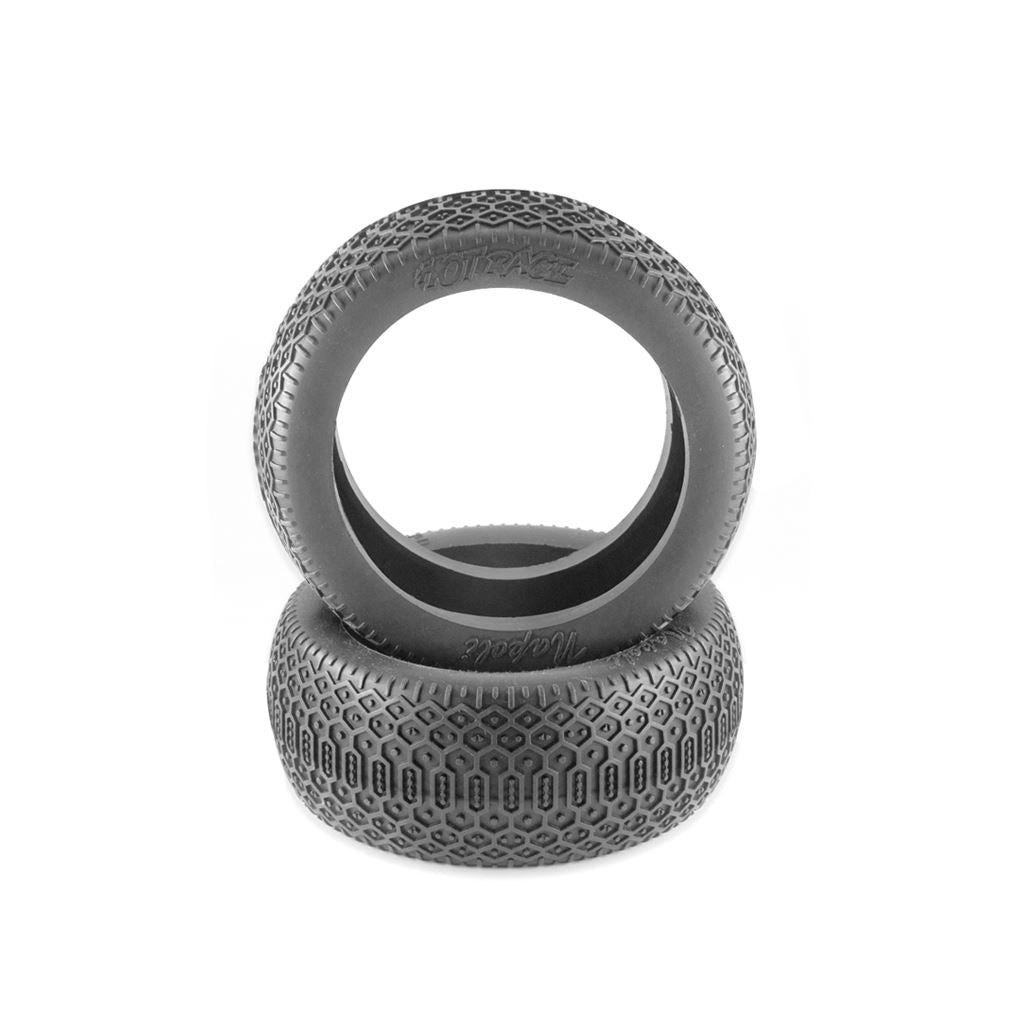 Hot Race 1/8 Buggy Tyres Napoli Clay Hard - Pr