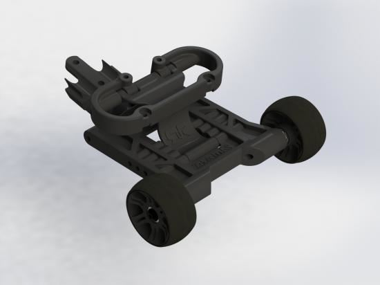 ARRMA Wheelie Bar Set Nero