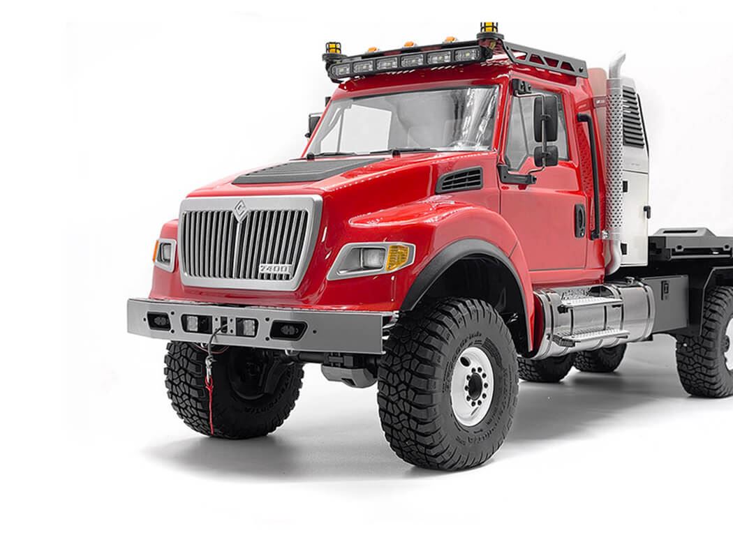 RC4WD ROOF RACK W/ LIGHT BAR & WARNING LIGHT FOR TRAXXAS TRX