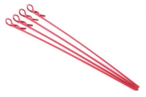Fastrax Small Metallic Red Long Body Pin