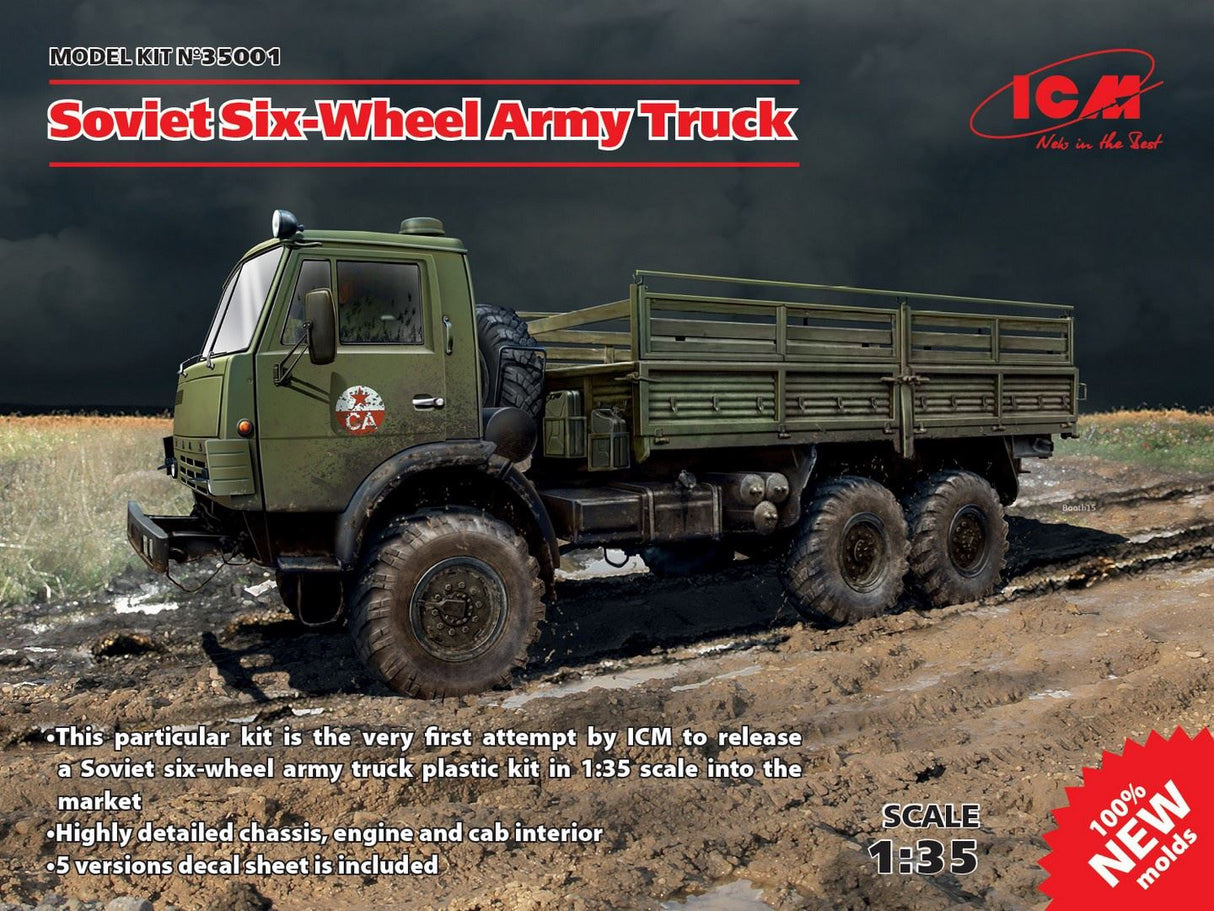 Icm Soviet Six-Wheel Army Truck