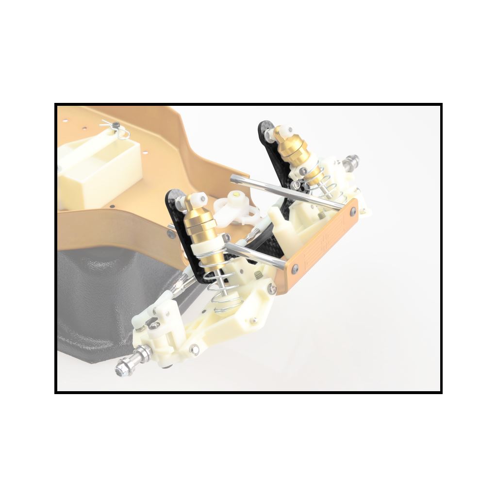 RC10 Classic 2.5mm Carbon Fiber Front Shock Tower