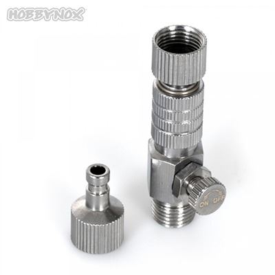 Hobbynox Airbrush Quick Coupler MPC G1/8 - 2 Male Parts