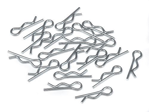 HPI Body Pin (6mm/Silver/Medium/20Pcs)