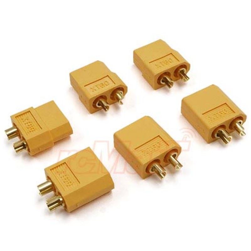 Yeah Racing XT60 Plug 3 Male Female Pairs