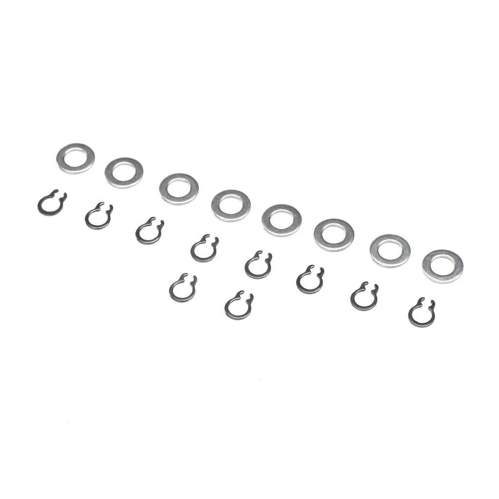 E Flite Wheel Axle E-Clips: V1200 V2