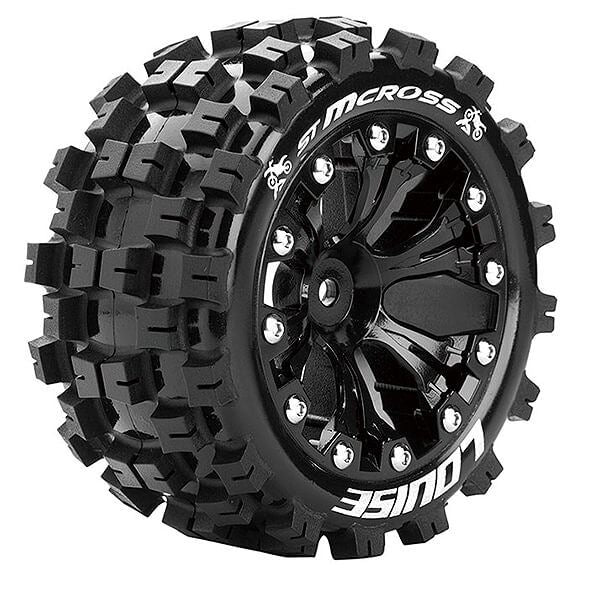LOUISE RC ST-MCROSS 1/10 SOFT BEARING/BLACK GP JATO 2WD FR