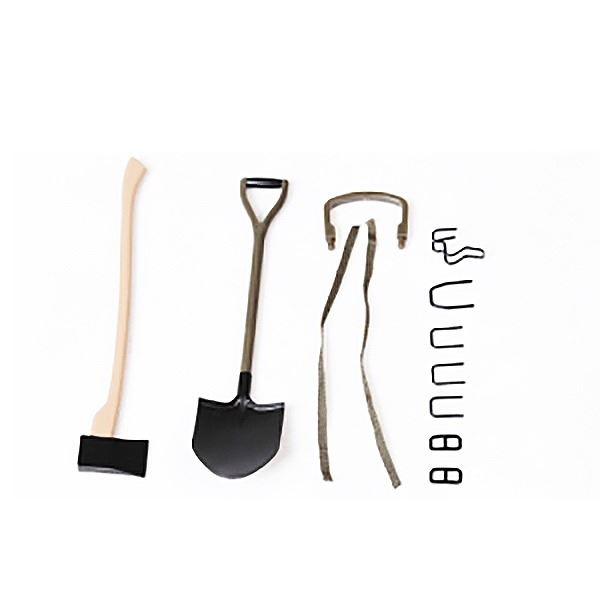 ROC HOBBY 1 6 1941 MB SCALER AXE AND SHOVEL SET