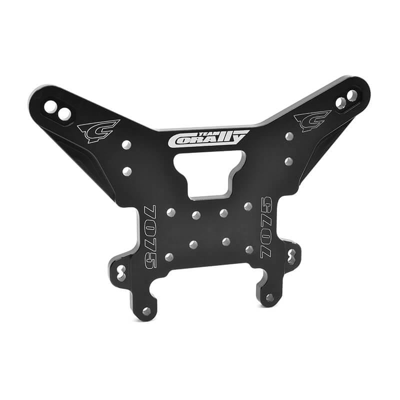 CORALLY SHOCK TOWER ASUGA XLR REAR SWISSMADE 7075 T6 5MM HAR