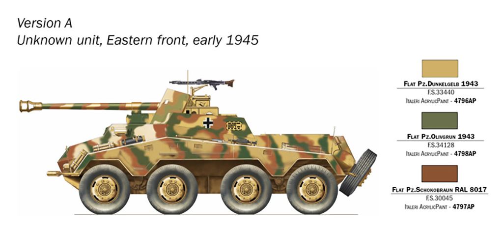 Italeri Sd. Kfz. 234/4