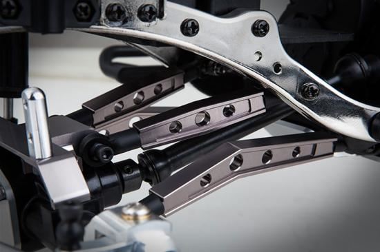 GMADE GS01 MACHINED M3 44MM UPPER LINK (TITANIUM GREY) PR